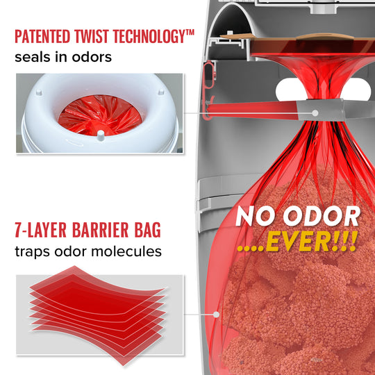 1 TWIST'R Refill Bags – Red Rocket