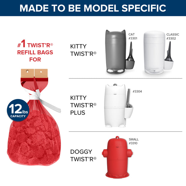 # 1  TWIST'R  Refill Bags