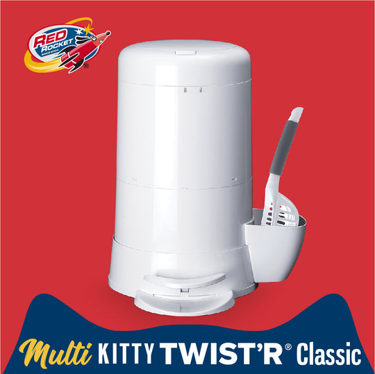 Multi Kitty TWIST'R® Classic – Red Rocket