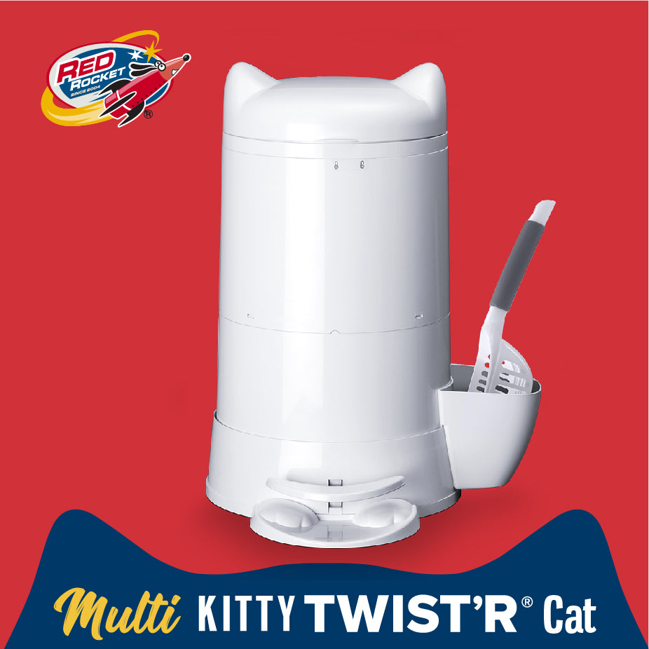 Multi kitty TWIST'R® Cat – Red Rocket