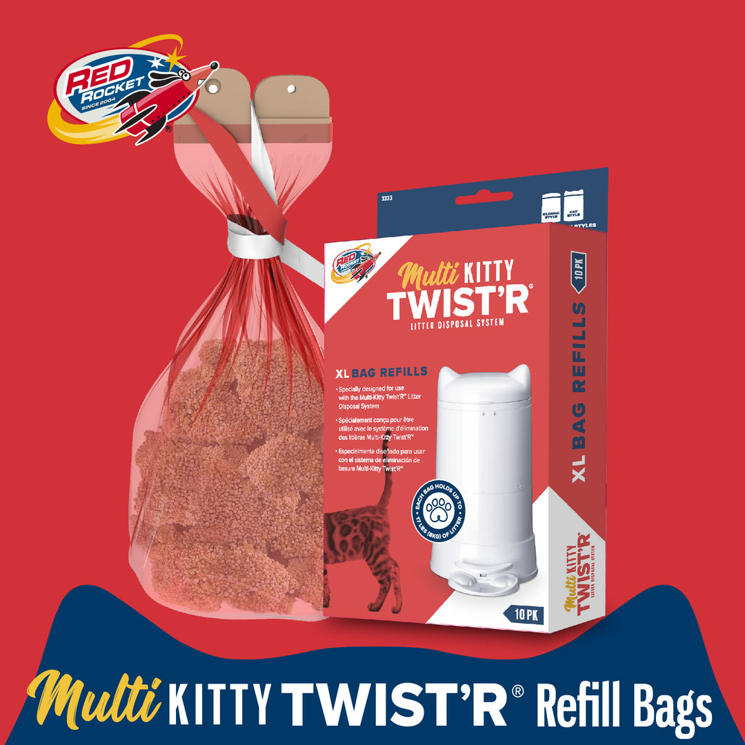 Refill Bags for Multi Kitty TWIST'R® – Red Rocket